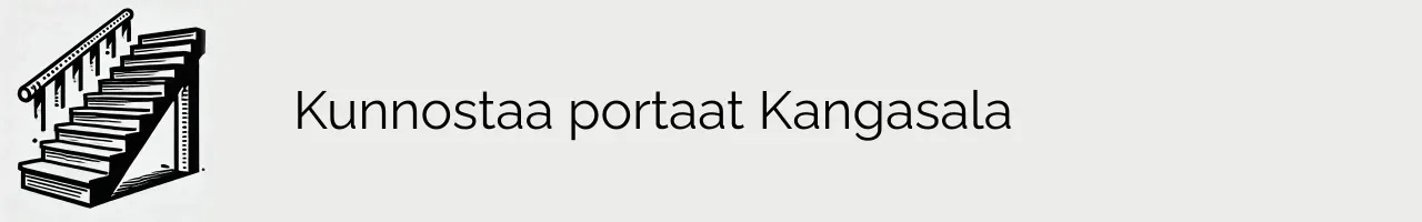 Kunnostaa portaat Kangasala